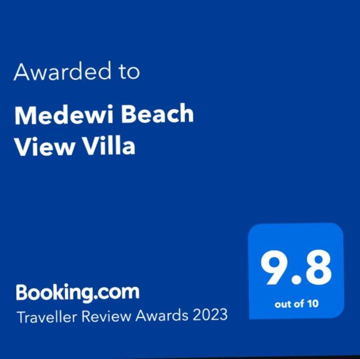 Medewi Beach View Villa Jembrana Zewnętrze zdjęcie